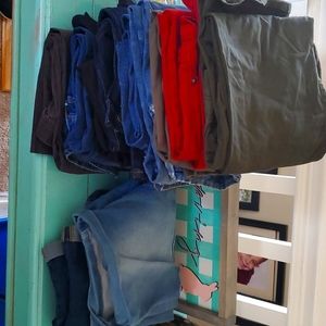 10 pants and 2   shorts